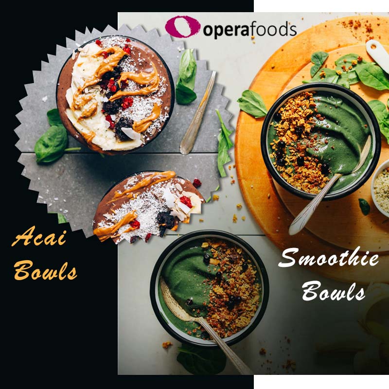 Super Food Grain and Seed Toppings for Acai Bowl and Smoothie Bowl