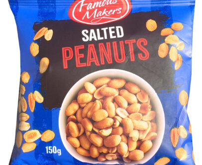 Salted Peanuts - 16 x 150g bags carton