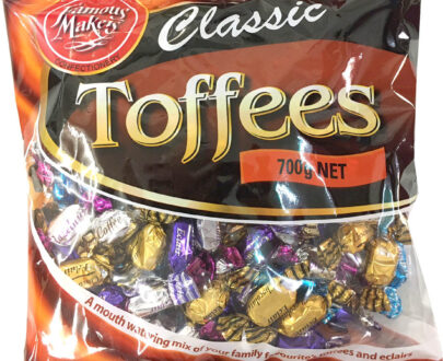 Toffees & Eclairs 700g Jumbo Bag - Famous Makers