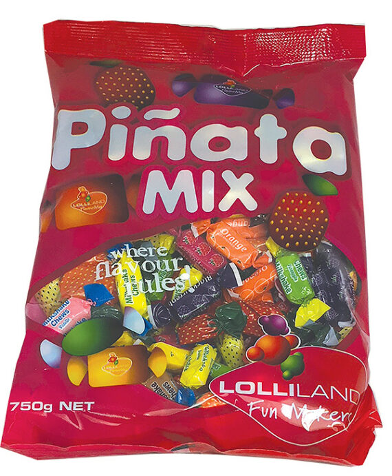 Pinata Mix 750g Individually Wrapped Bulk Lollies for Pinata