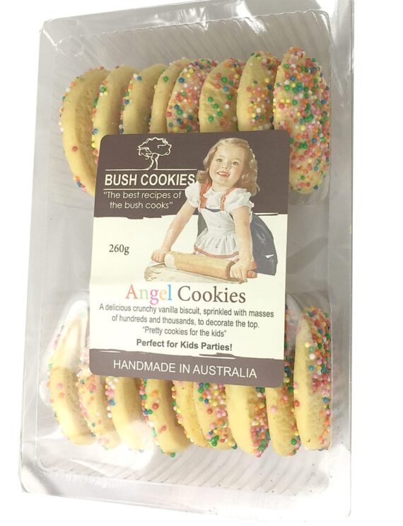 Angel Cookies 260g Kids Party Food by Bush Cookies