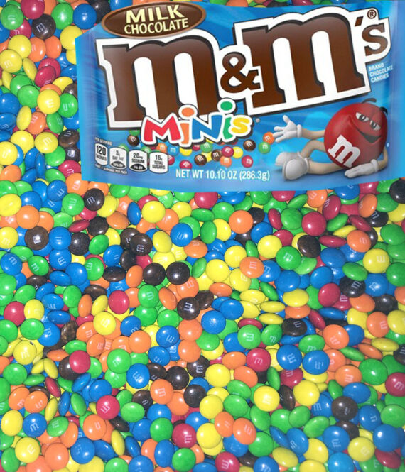 M&M's Minis Choc Buttons 5kg Bulk Bag for Lolly Buffet