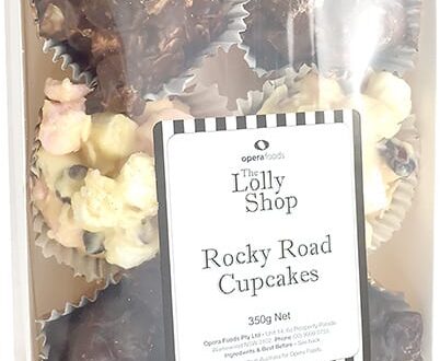 Rocky Road Cupcakes - Tray of 6 - 350g pack