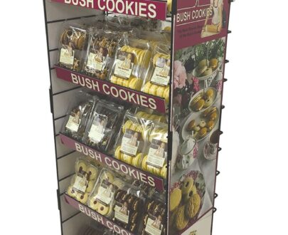 Promotional Wire metal Display Stand Bush Cookies