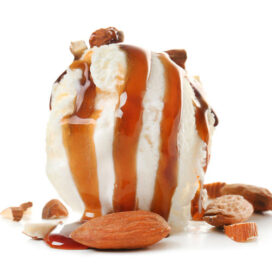 Almond brittle ice cream sundae recipe