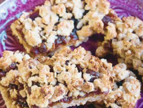 old fashioned date slice