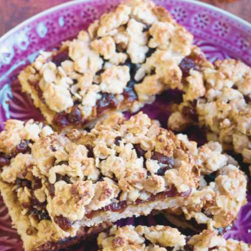 old fashioned date slice