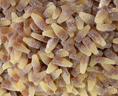 Sour Cola Bottles 1kg - Lolliland