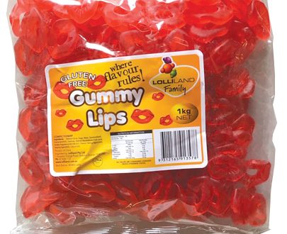 Gummi Lips - Gluten Free 1kg Bulk Lollies
