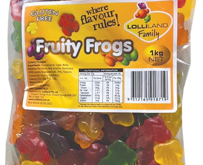 Fruity Frogs - Mixed colours - Gluten Free - 1kg