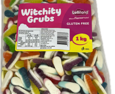 Witchity Grubs 1KG Bulk Lollies Bag for Lolly Buffet - Lolliland