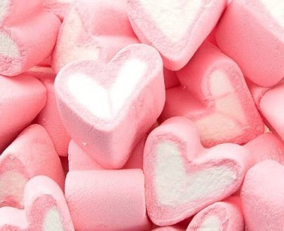 Pink & White Marshmallow Hearts 800g - Lolliland ( Best Before - February 5