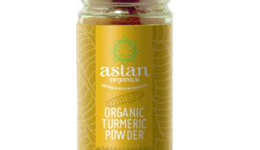 Organic Turmeric Powder 30g - Asian Organics ( Best Before - February 2023 )