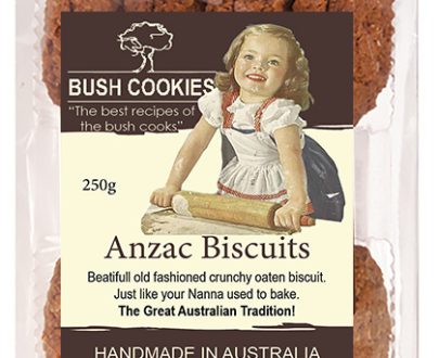 Anzac Biscuits 250g  - Carton of 12