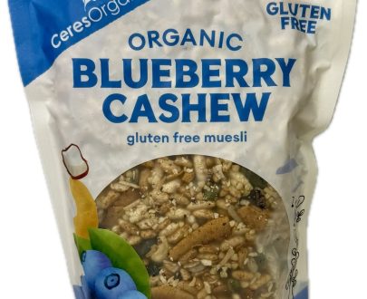 Organic Blueberry Cashew Muesli 400g