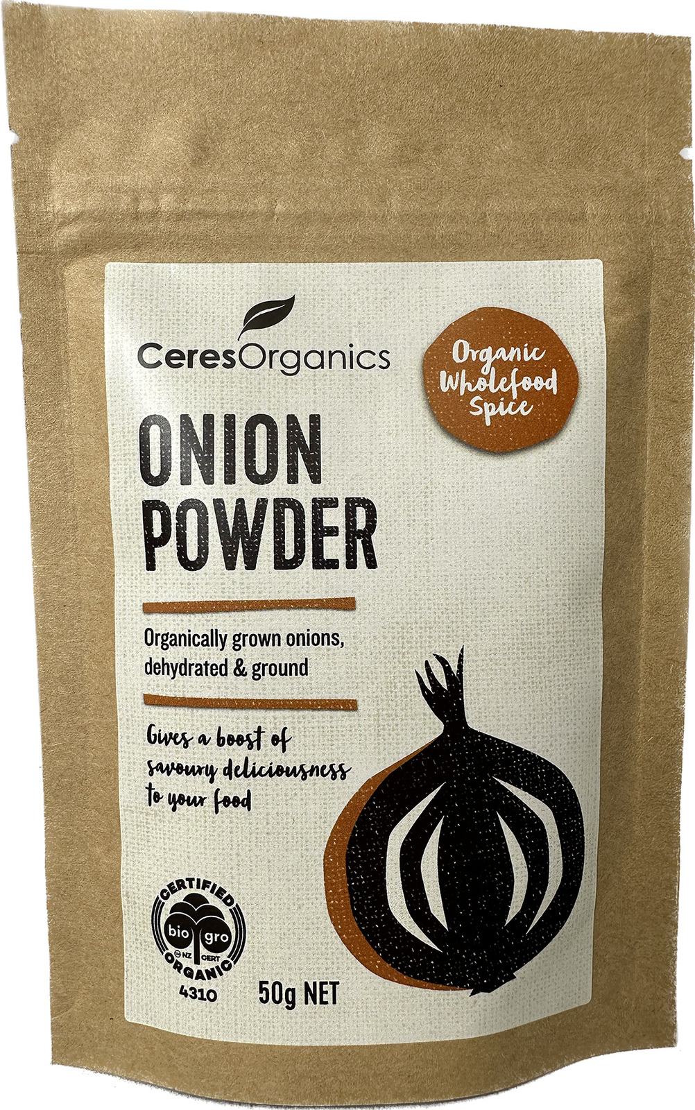 Organic Onion Powder 50g ( Best Before - December 21