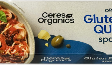 Organic Quinoa Spaghetti 250g ( Best Before - 15th of August 2025 )