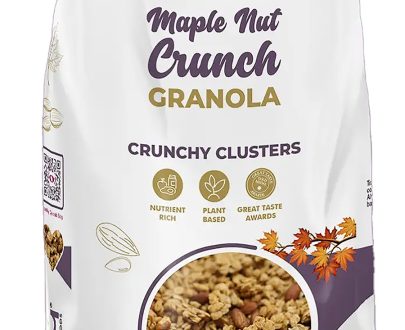 Maple Nut Crunch 1kg Premium Acai Bowl Granola