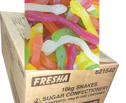 Jelly Snakes 10kg Bulk carton - By Fresha