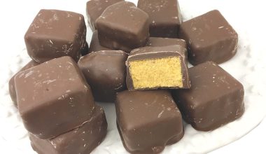 Chocolate Coated Honeycomb Squares 1kg - Menz