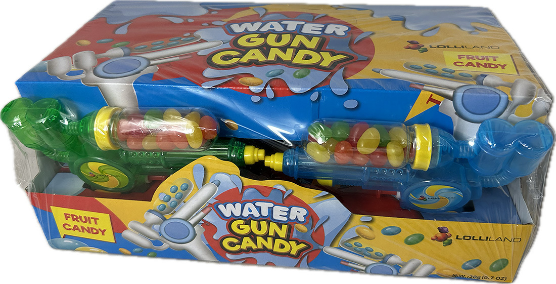 FunFrenzy Water Gun with Jelly Beans 20g 12 Pieces per Carton