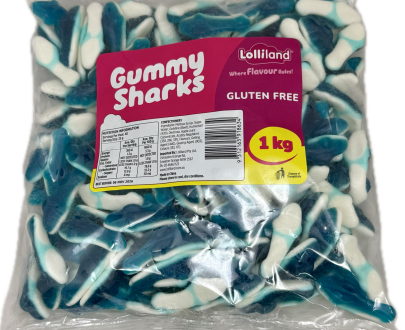 Gummy Shark 1KG Ocean Treats Gluten-Free - Lolliland