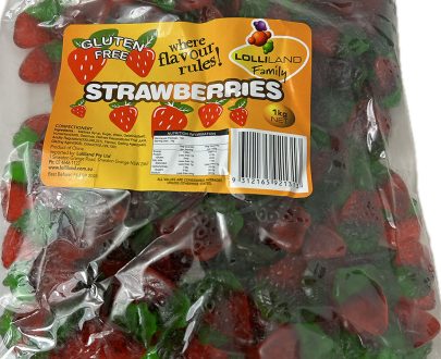 Strawberry Leaf 1kg bags - Carton of 8 X 1kg