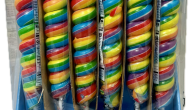 Unicorn Twisty Pop 85g Rainbow - Box of 24 - Lolliland