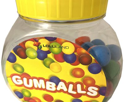 Gum Balls large Multi coloured - 700g Bulk Jar