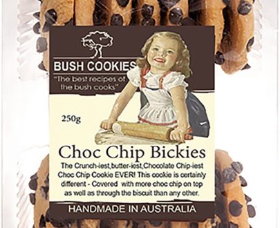 Choc Chip Cookies 250g by Bush Cookies