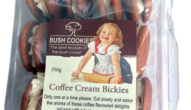 Coffee Cream Biscuits 350g - Carton of 12