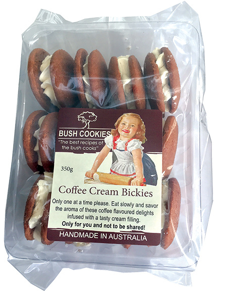 Coffee Cream Biscuits 350g - Carton of 12