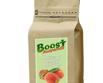 Organic Peach Fruit Powder 500g - Boost Nutrients