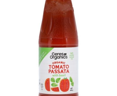 Organic Tomato & Basil Passata 680g
