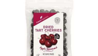 Organic Dried Tart Cherries 150g