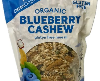 Organic Blueberry Cashew Muesli 400g