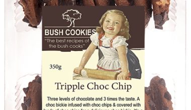 Triple Chocolate Chip Cookies 250g  - Ctn of 12 ( Best Before - Feb 6