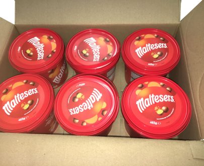 MALTESERS Carton of  6x465g Buckets