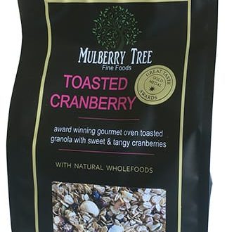 Toasted Cranberry Granola 500g - Mulberry Tree