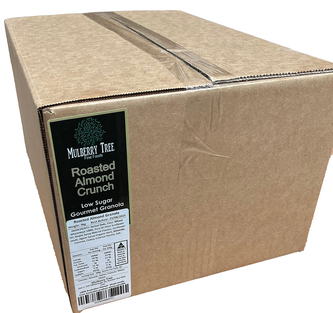 Roasted Almond Crunch 9kg Vegan Acai Bowl Granola