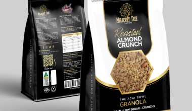 Roasted Almond Crunch 500g - Vegan Low Sugar Granola