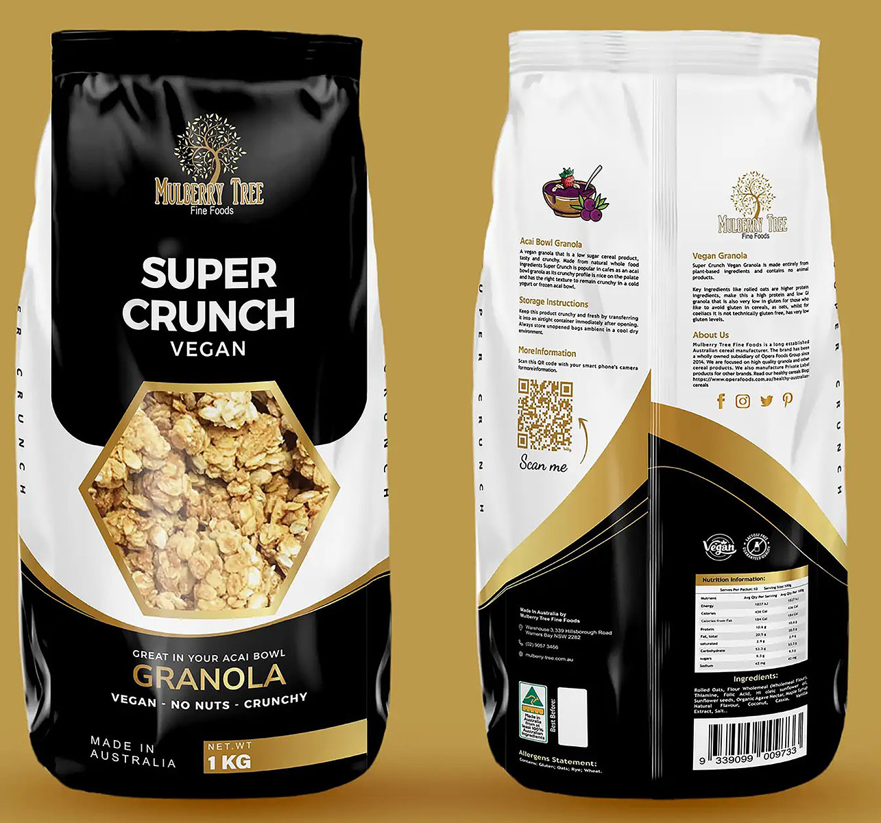 Super Crunch 1kg - Nut Free Granola