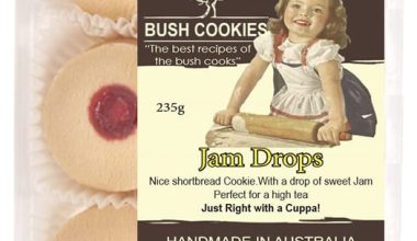 Jam Drops Shortbread Biscuits 235g