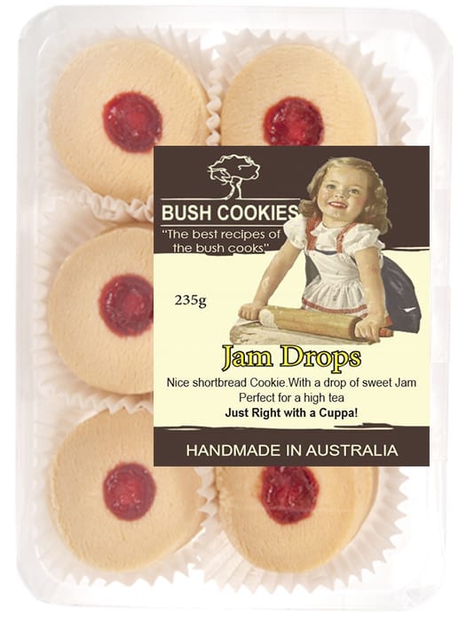 Jam Drops Shortbread Biscuits 235g