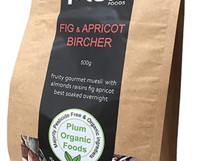 Fig and Apricot Bircher Muesli 1kg - Plum Organic Foods ( BB - Feb. 2026 )