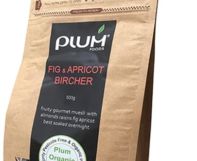 Fig and Apricot Bircher Muesli 500g - Plum Organic Foods ( BB - Feb 2026 )