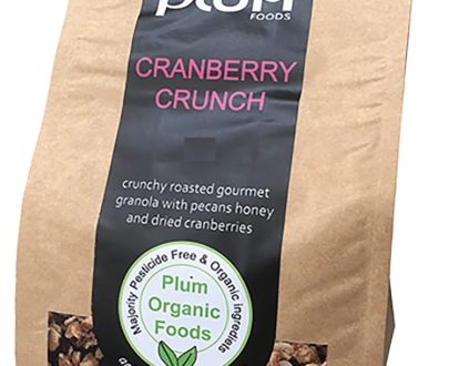 Cranberry Crunch Granola 1kg Healthy Cereal - Plum Foods ( BB - Feb 2026 )