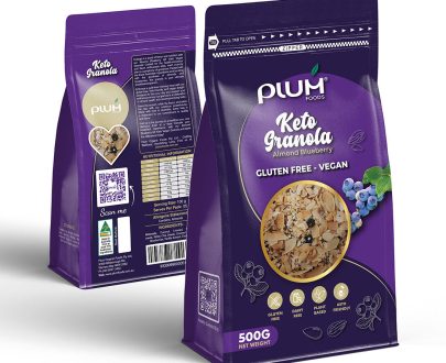 Blueberry Keto Granola 500g - High Protein Cereal