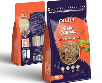 Cinnamon Keto Granola 500g - High Protein Cereal